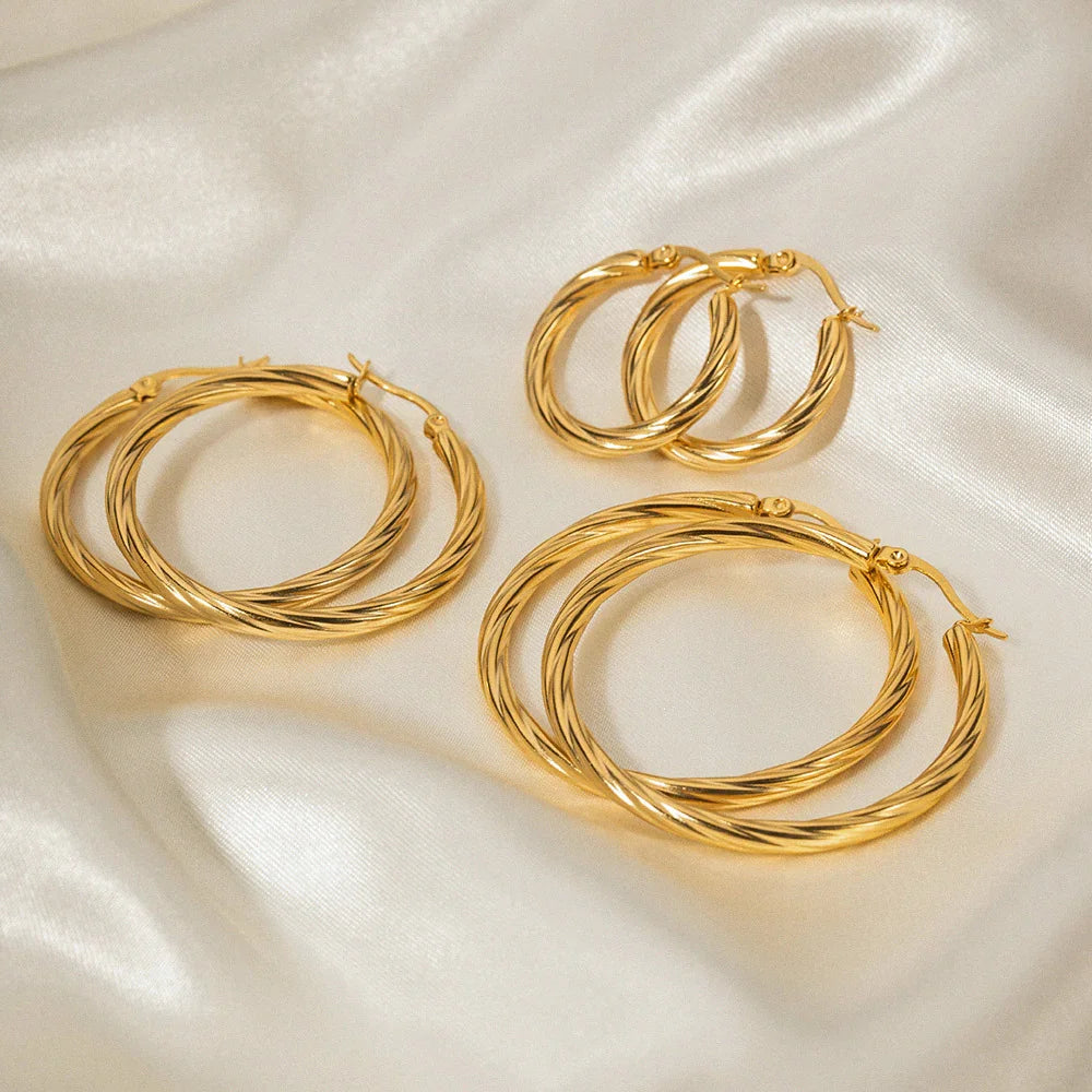 Loyalty Hoop Earrings