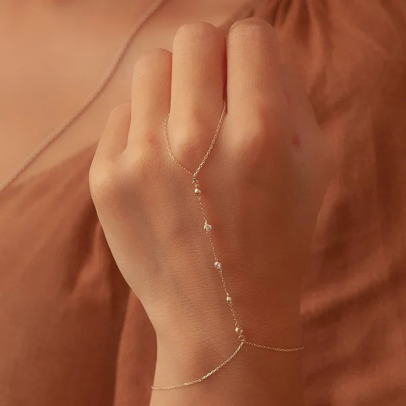 Aria Gold Chain Bracelet
