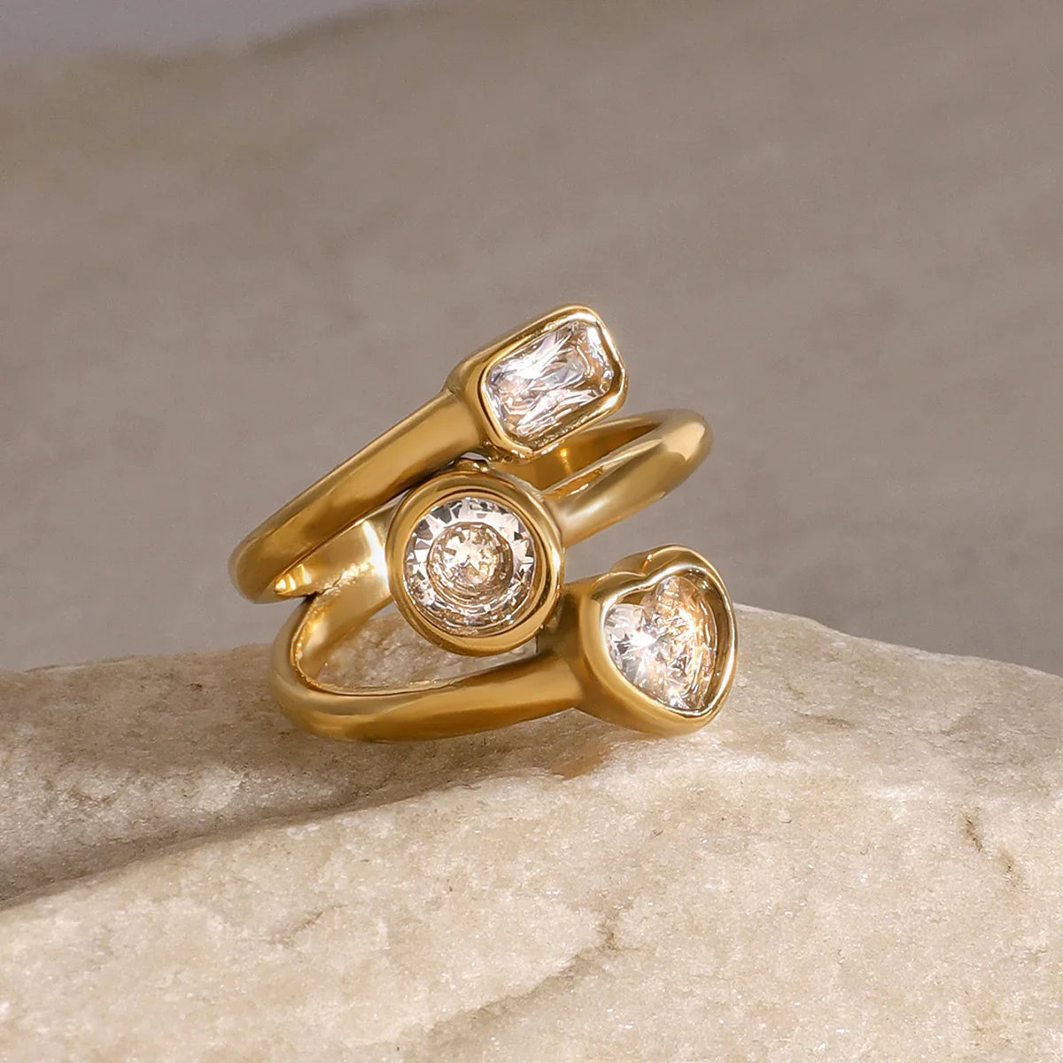 Antalya Layered Diamond Ring