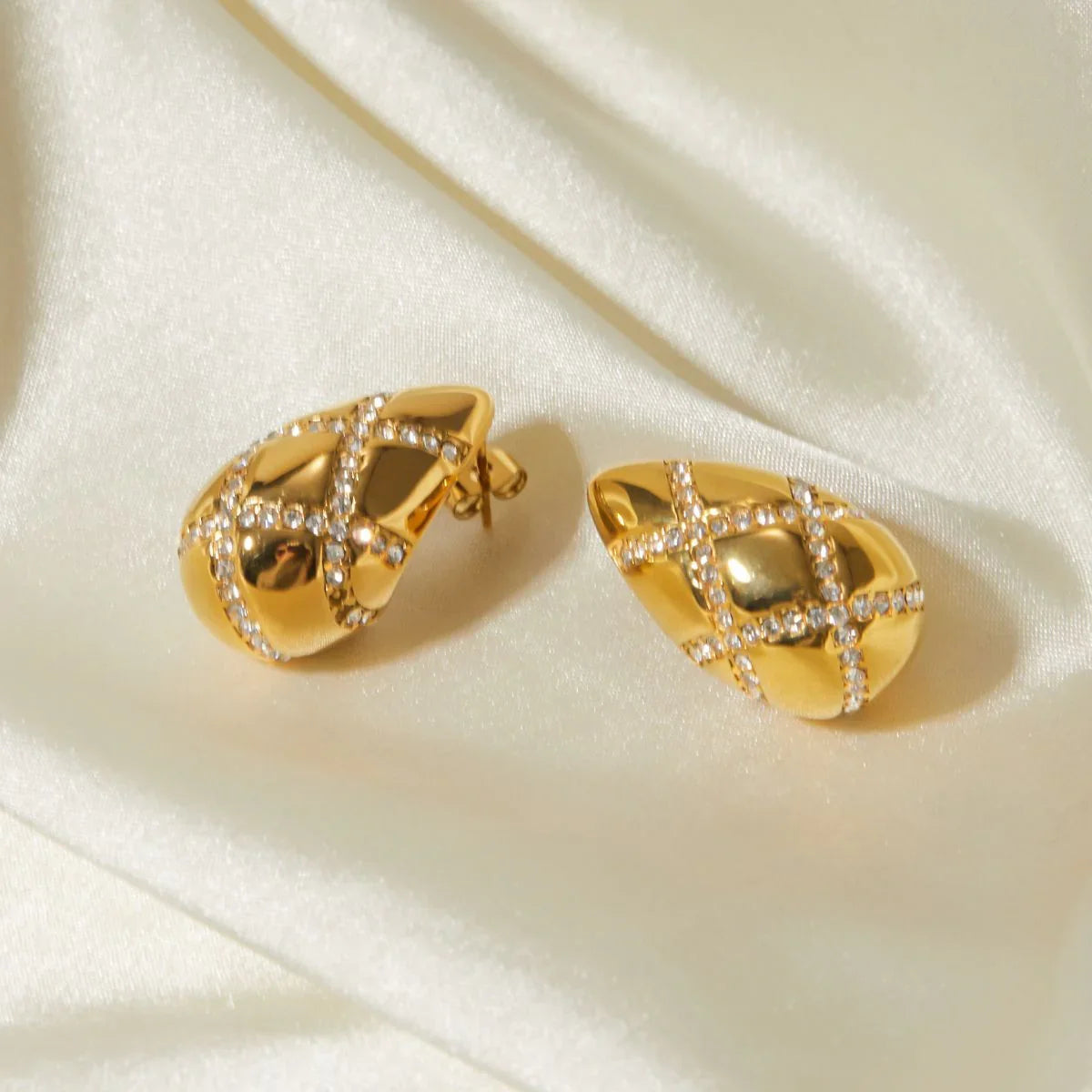 Serenity Gold Earrings