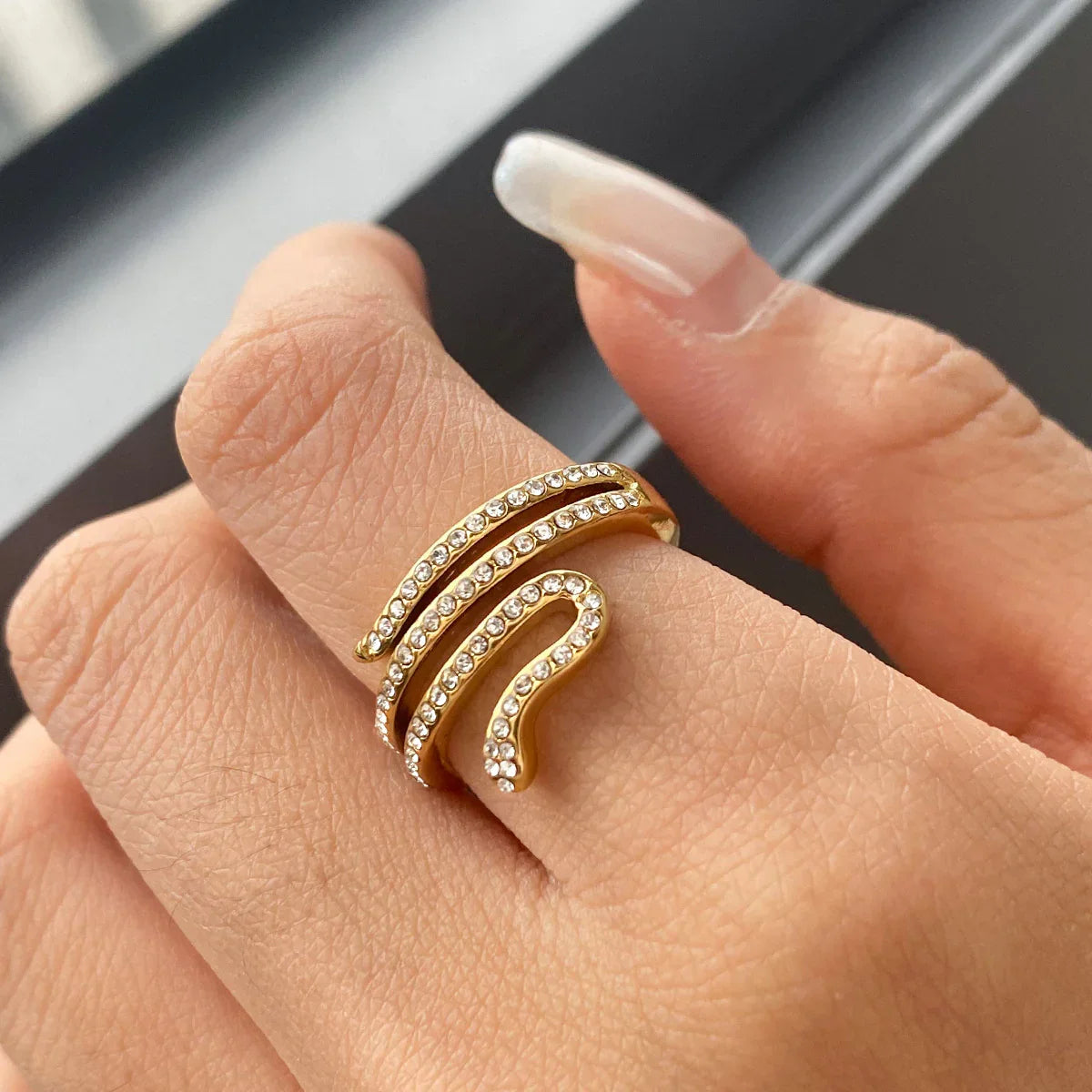Colombo Layered Diamond Ring