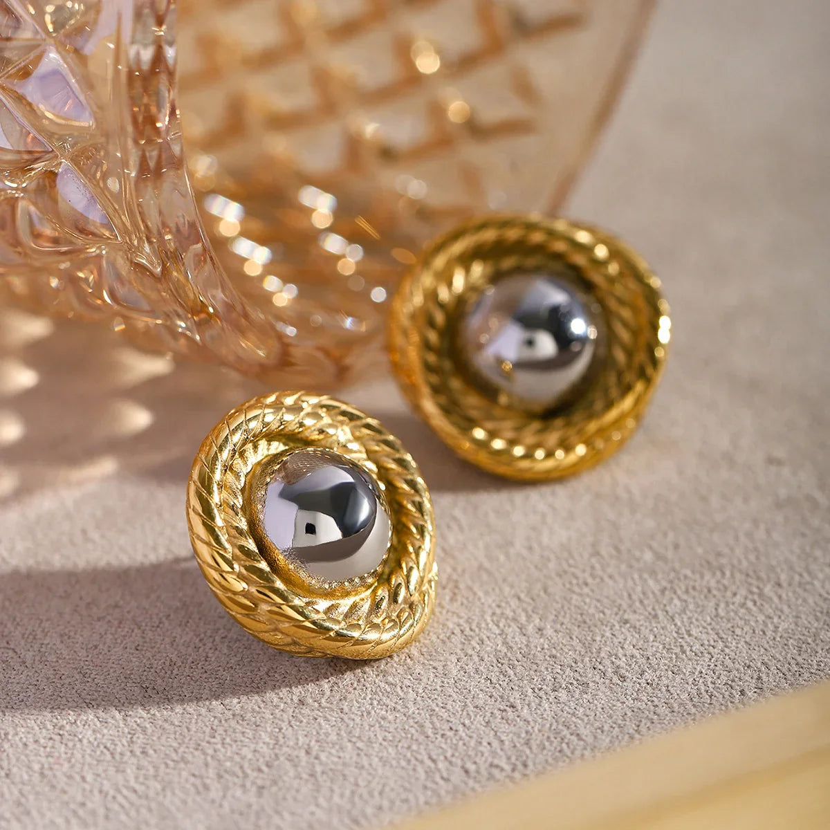 Adore Gold Earrings