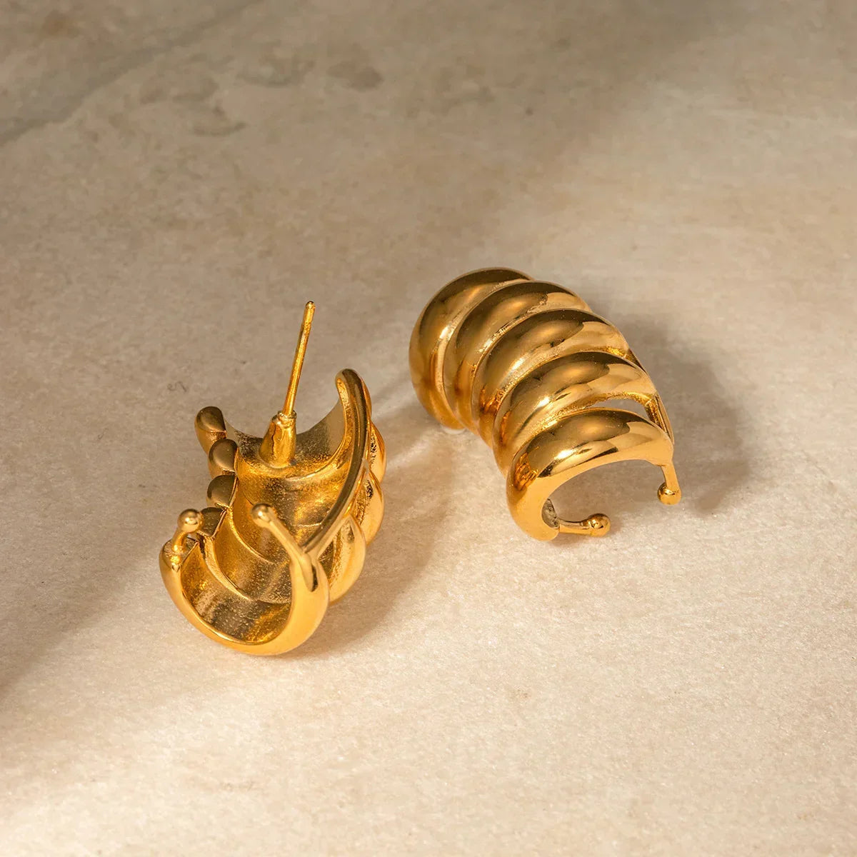 Connection Gold Earrings