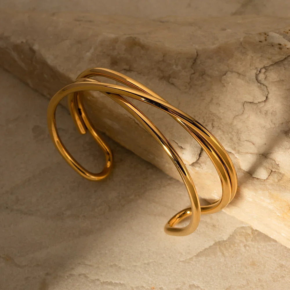 Iris Gold Bracelet