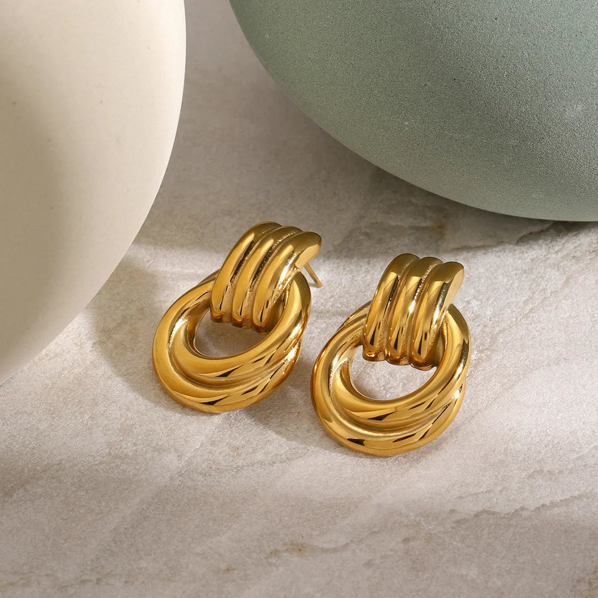 Sparkle Layered Hoop Earrings