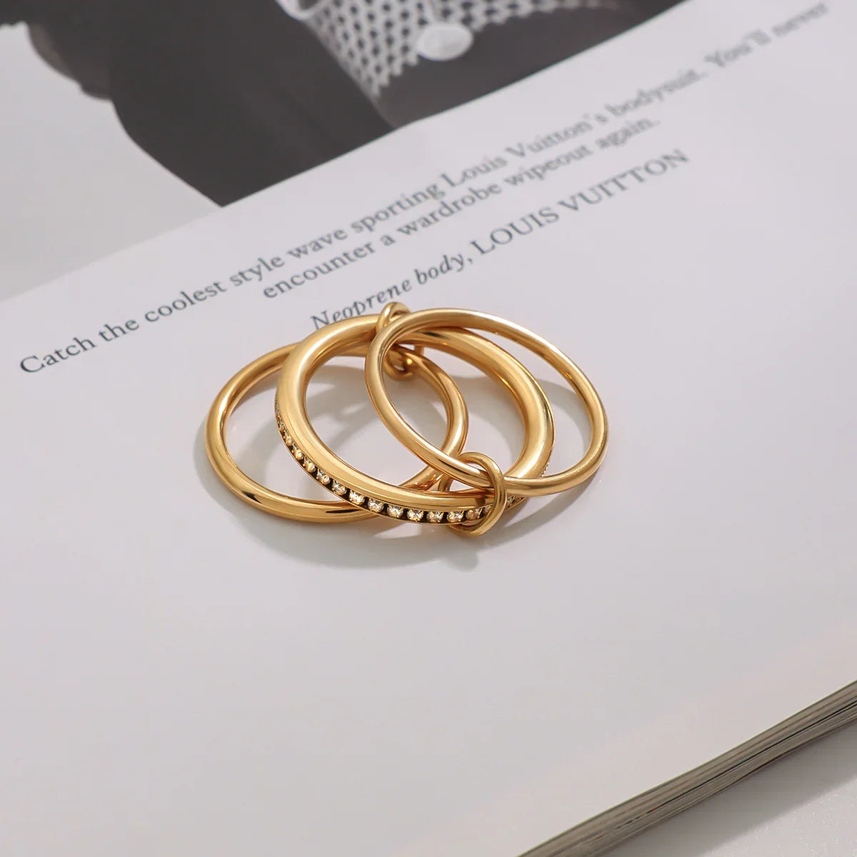 Dallas Diamond Ring Stack