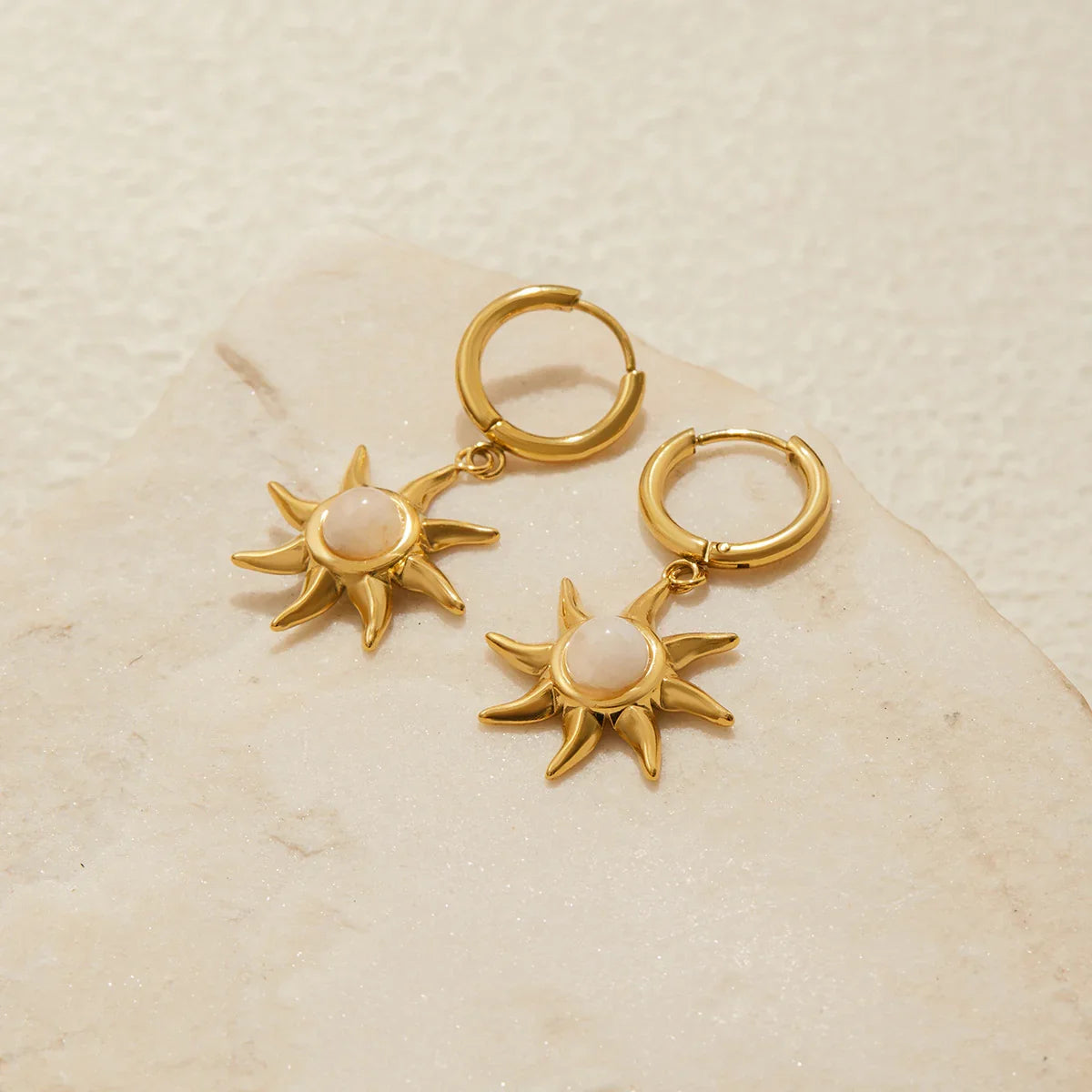 Affection Sun-shaped Earrings
