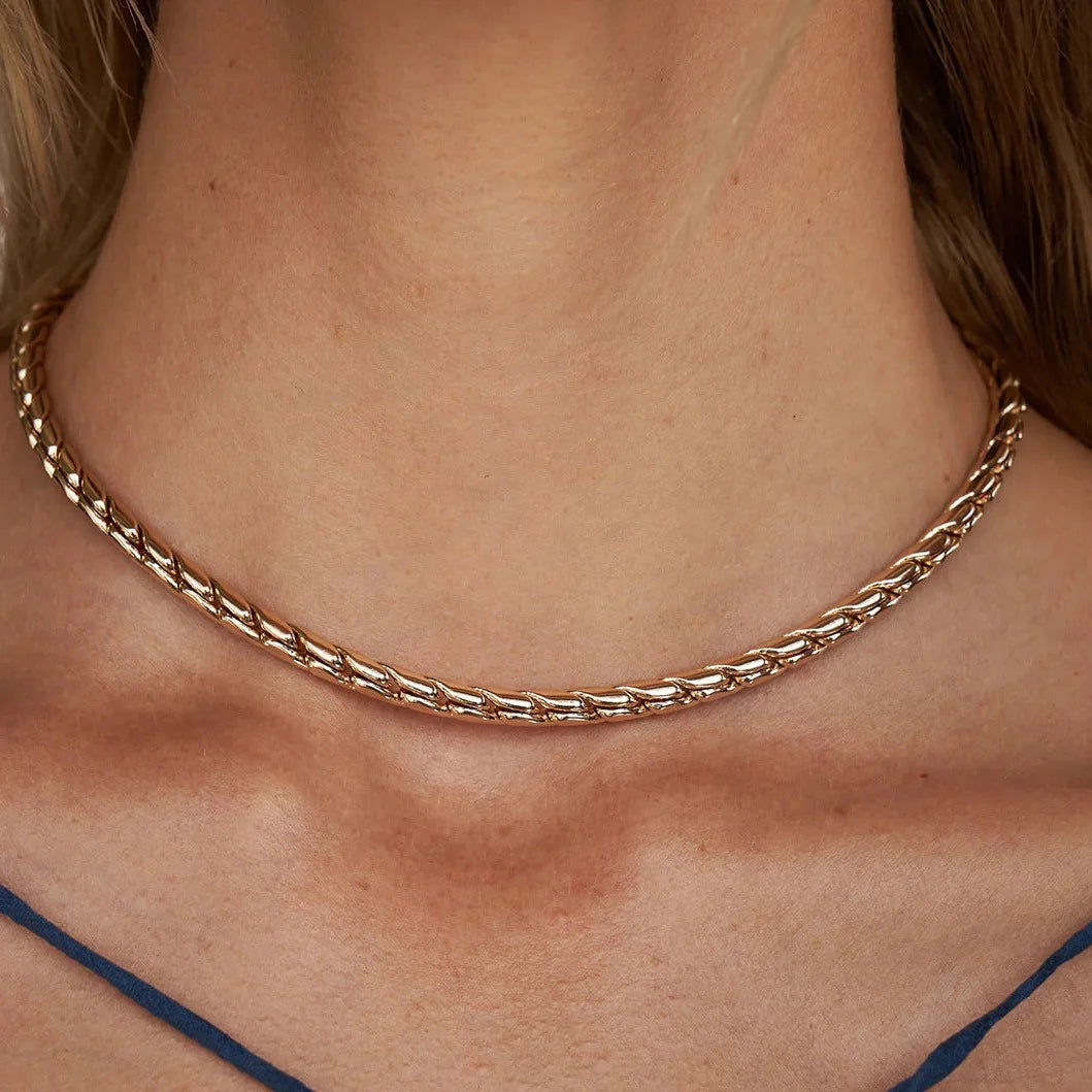 Clio Gold Necklace