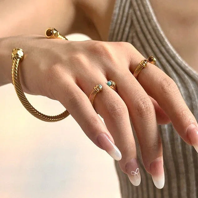 Rachel Gold Bracelet