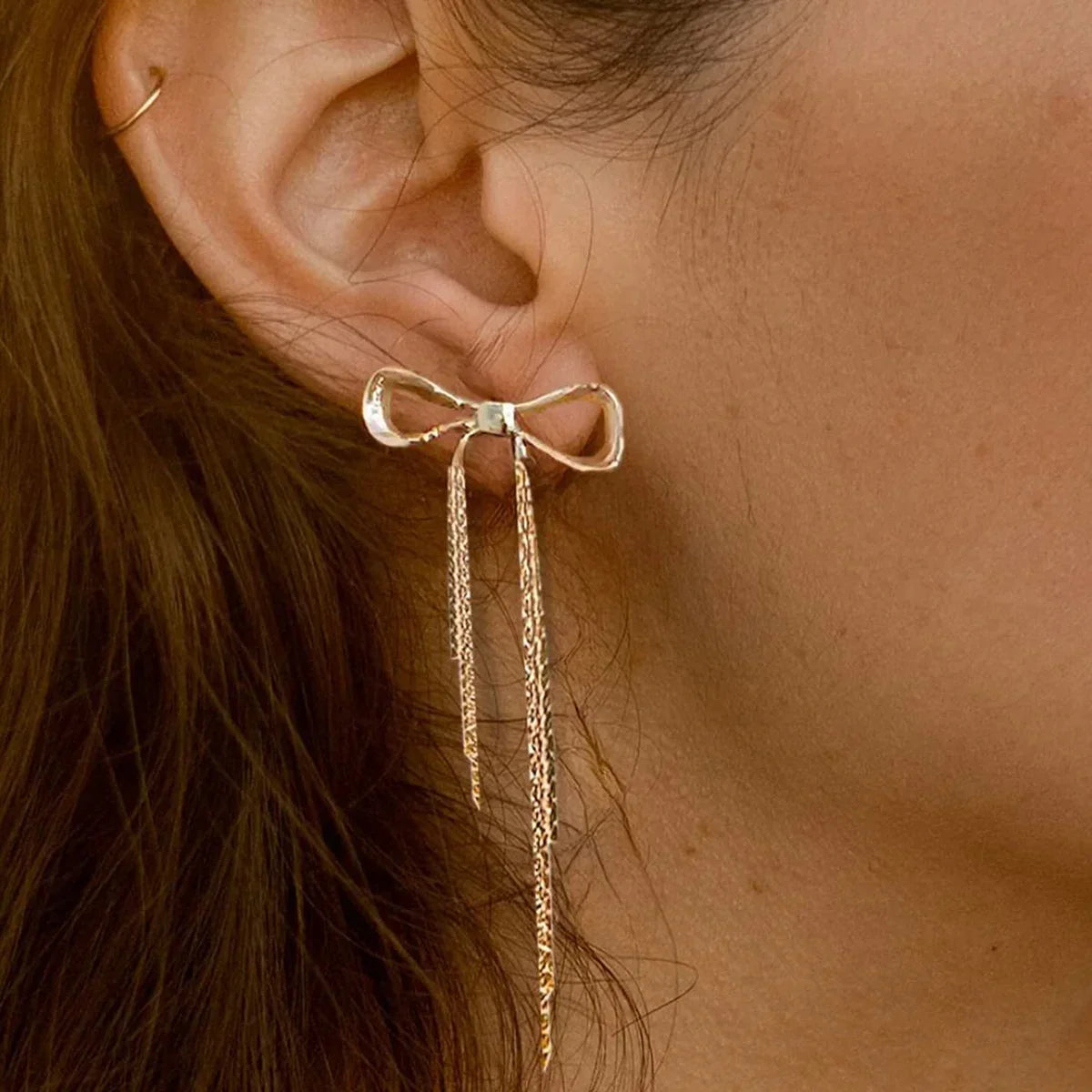 Tenderness Bow Earrings