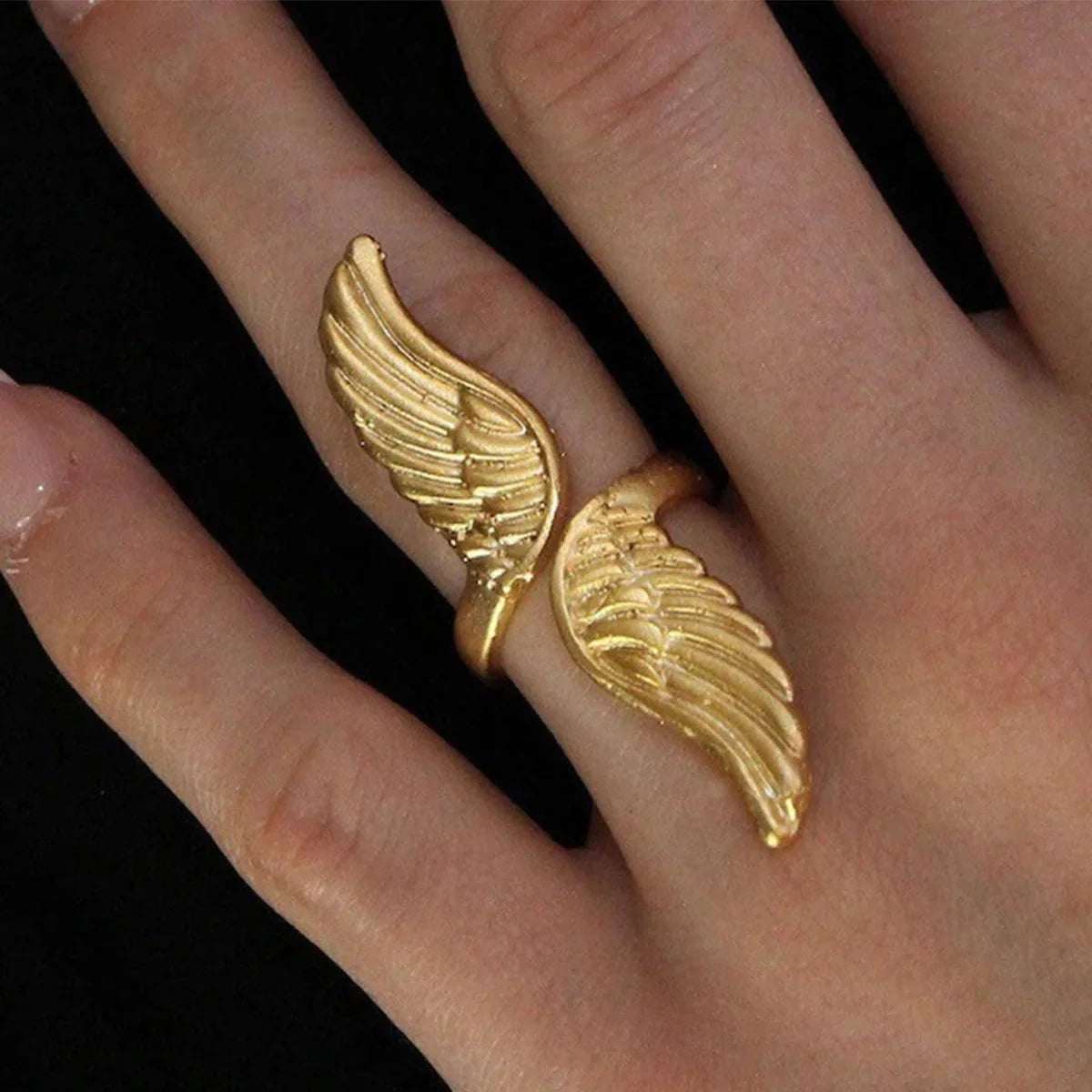 Los Angeles Gold Wing Ring