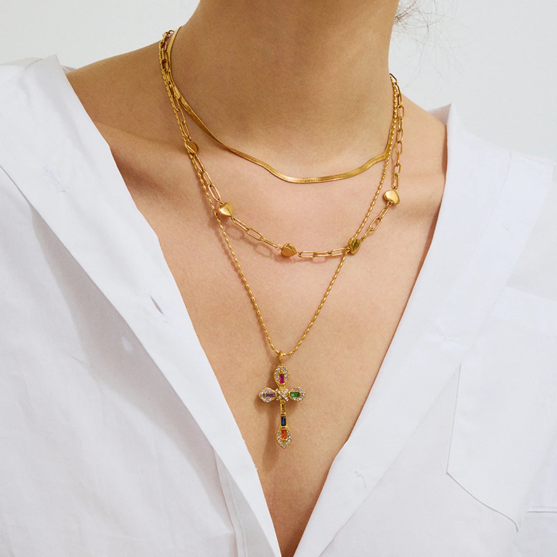 Juno Diamond Crucifix
