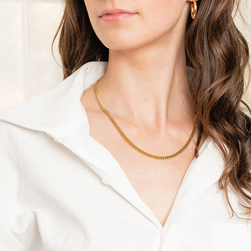 Aurora Gold Chain Necklace
