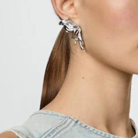 Devotion Silver Earrings