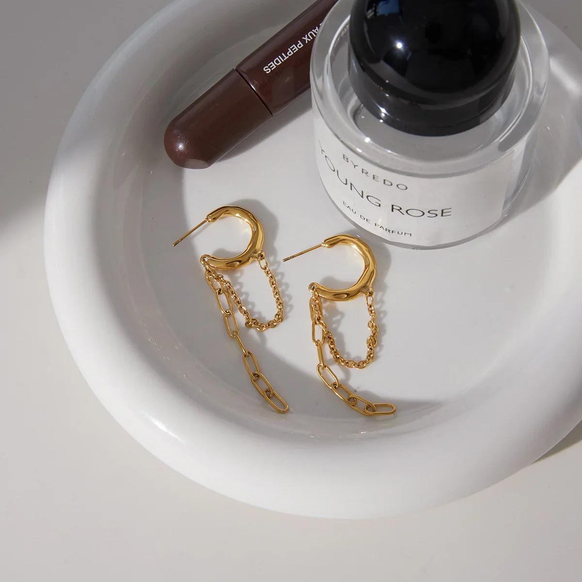 Purity Link Chain Hoops