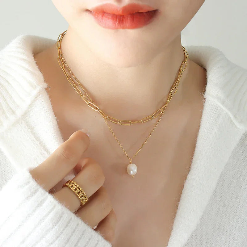 Hestia Freshwater Pearl Necklace