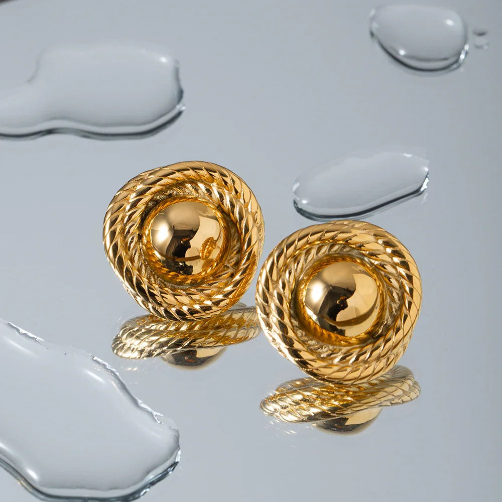 Adore Gold Earrings