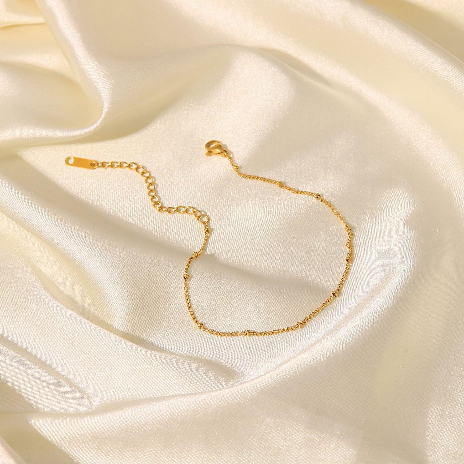 Sunwave Gold Anklet