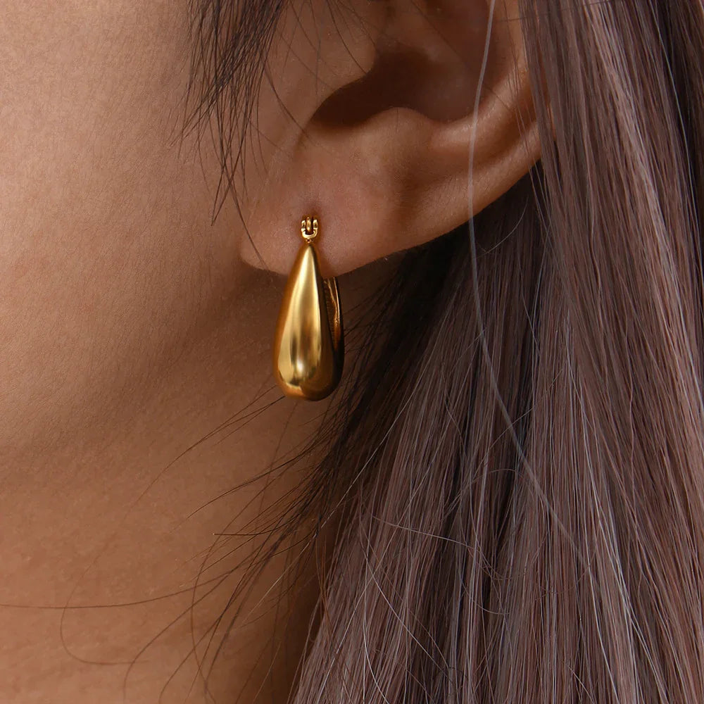 Infinite Hoop Earrings