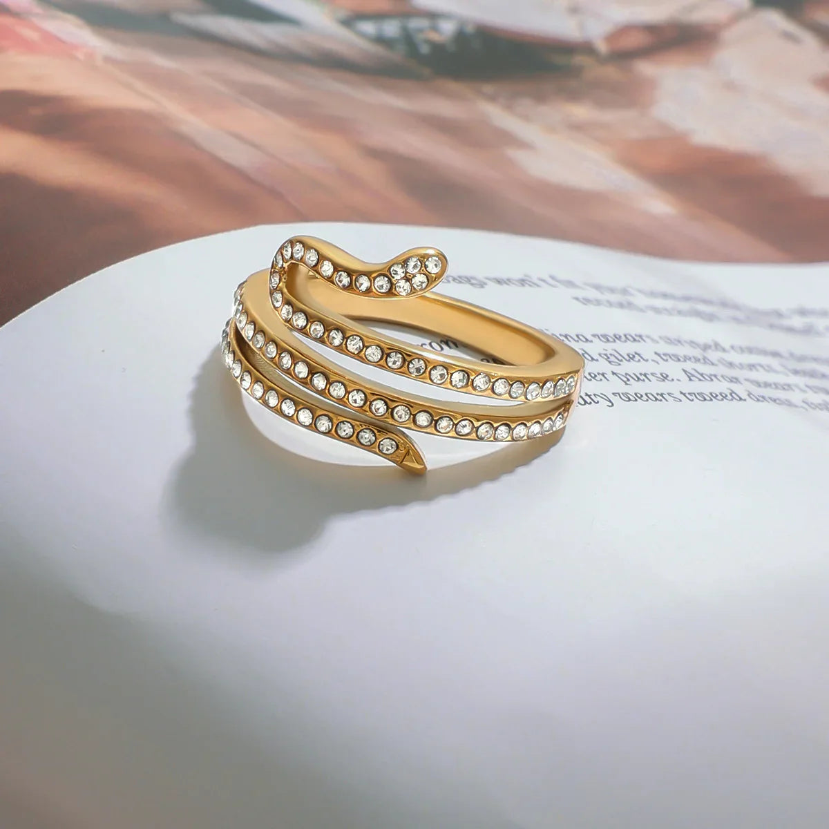 Colombo Layered Diamond Ring