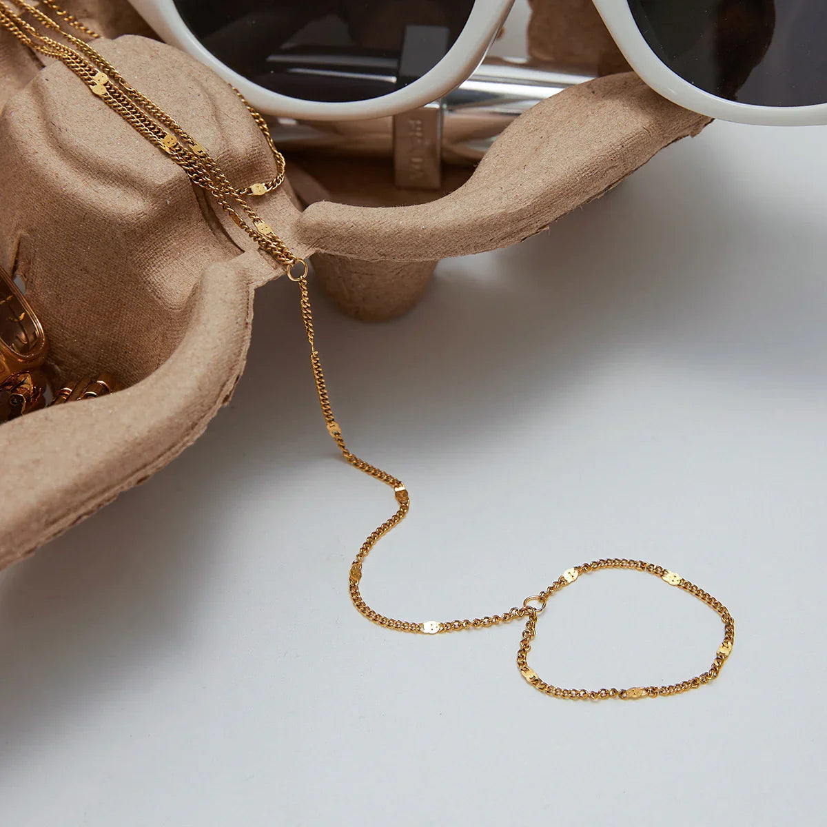 Lydia Golden Hand Chain
