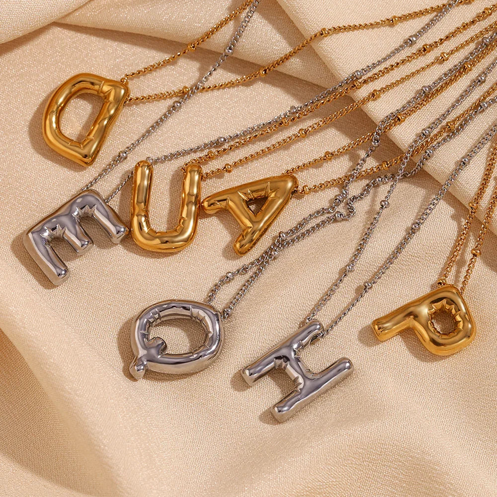 Diana Gold Initial Necklace