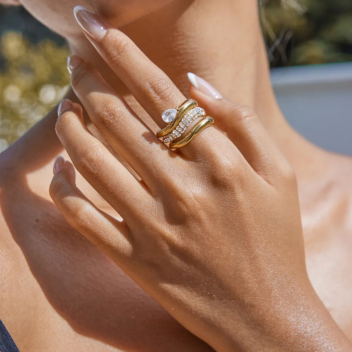 Rhodos Curated Ring Stack Collection