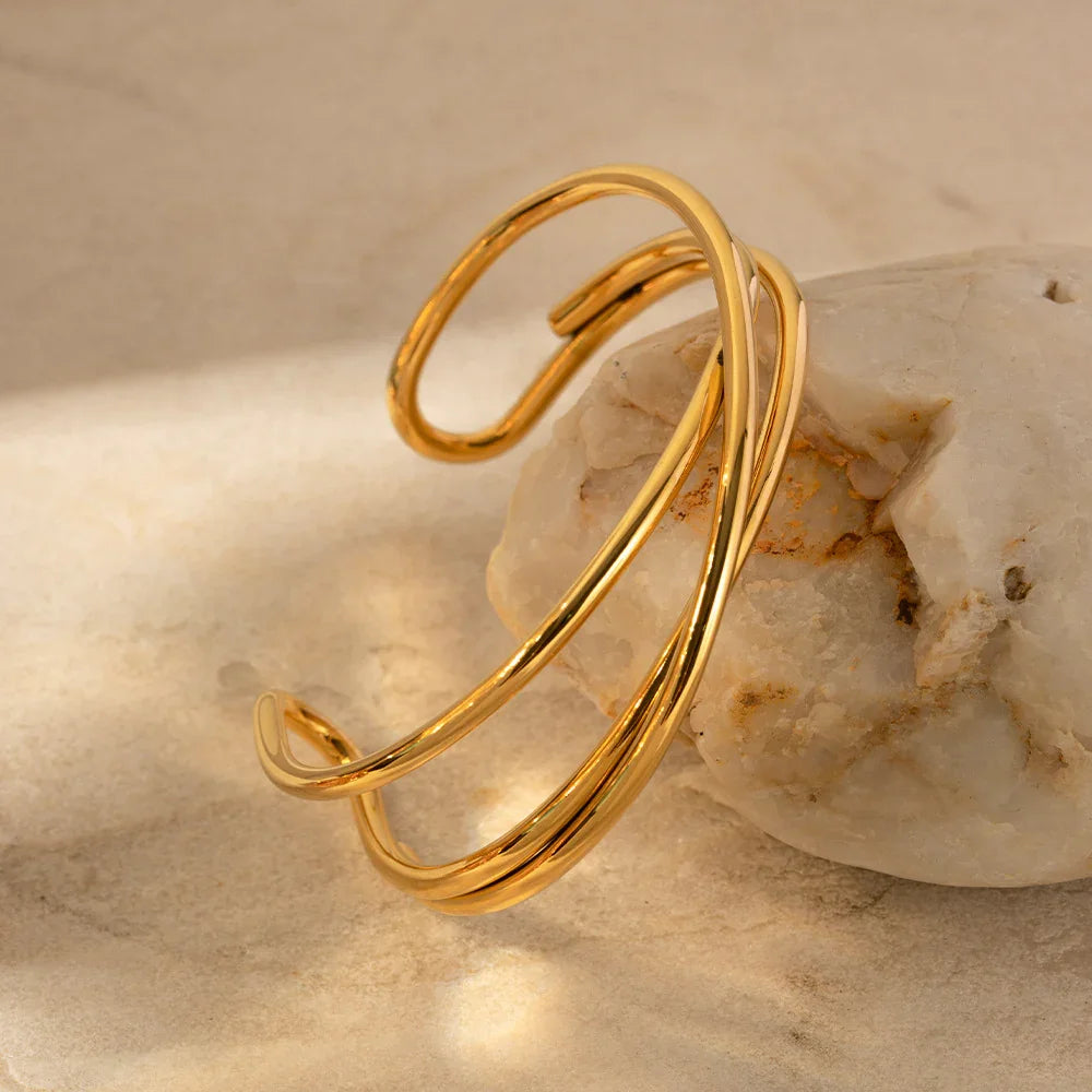 Iris Gold Bracelet