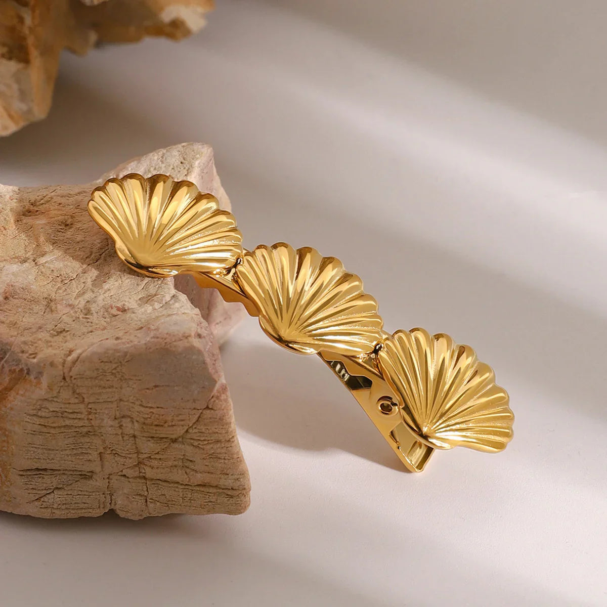 Bluebell Serenity Gold Hair Clip