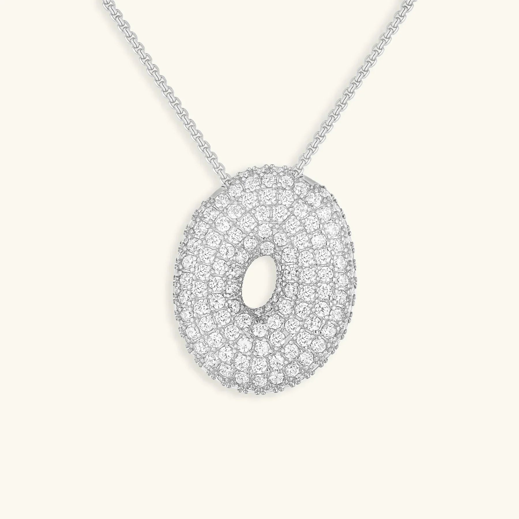 Ala Initial Diamond Necklace