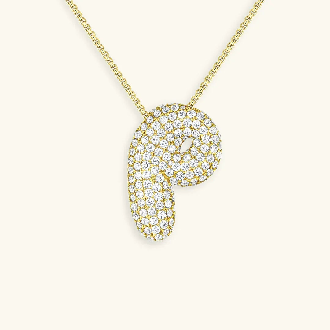 Ala Initial Diamond Necklace