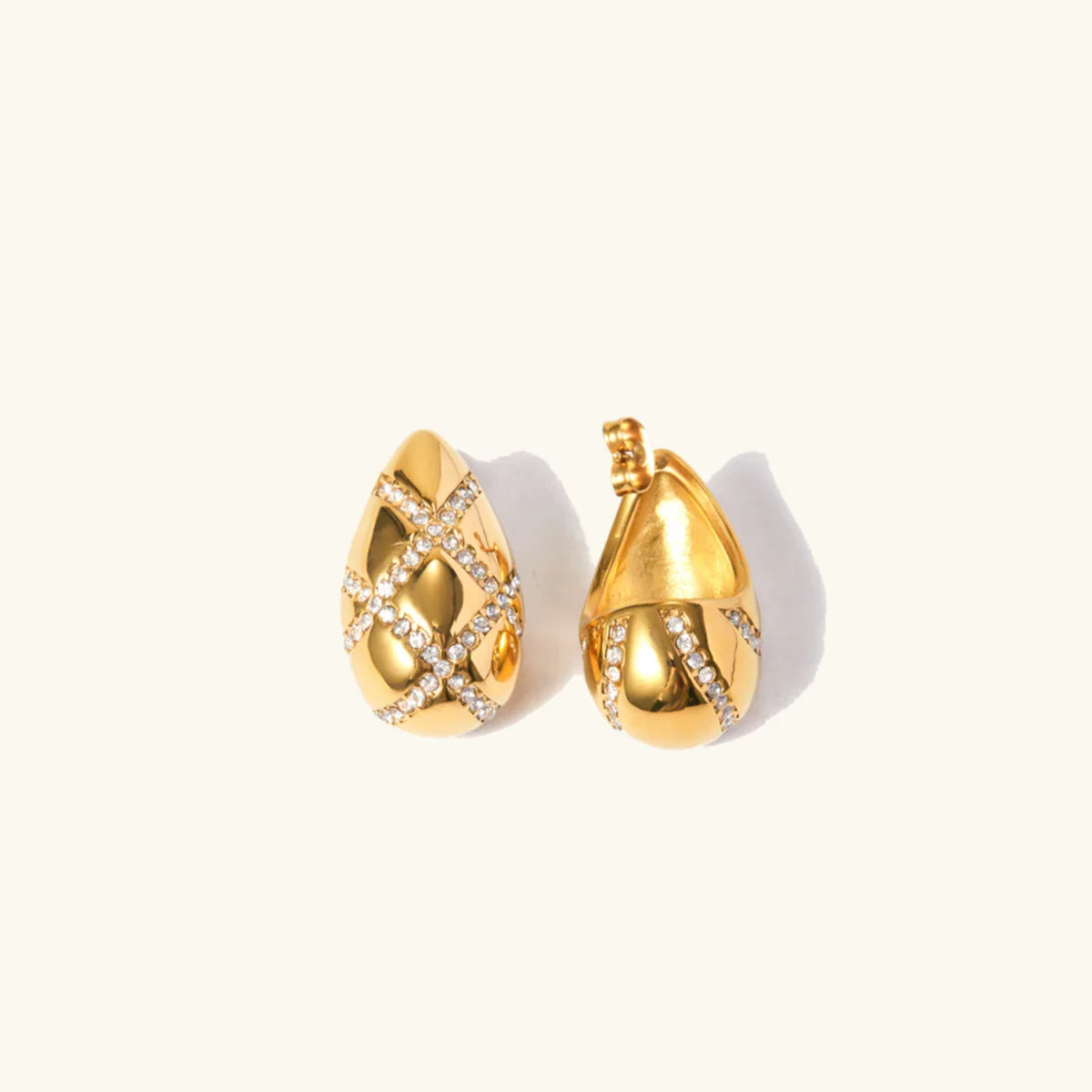 Serenity Gold Earrings