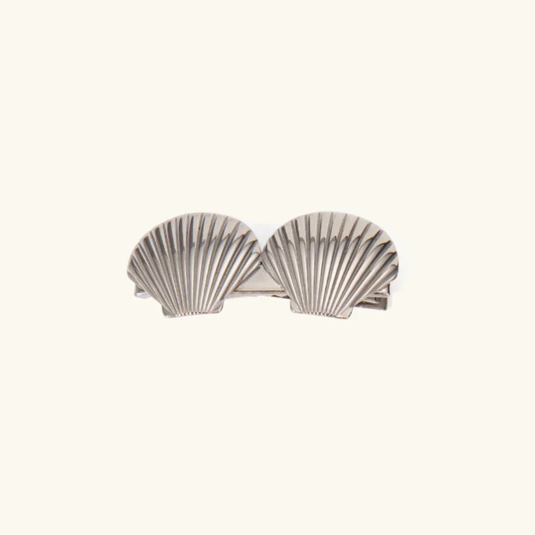 Gardenia Gold Hair Clip