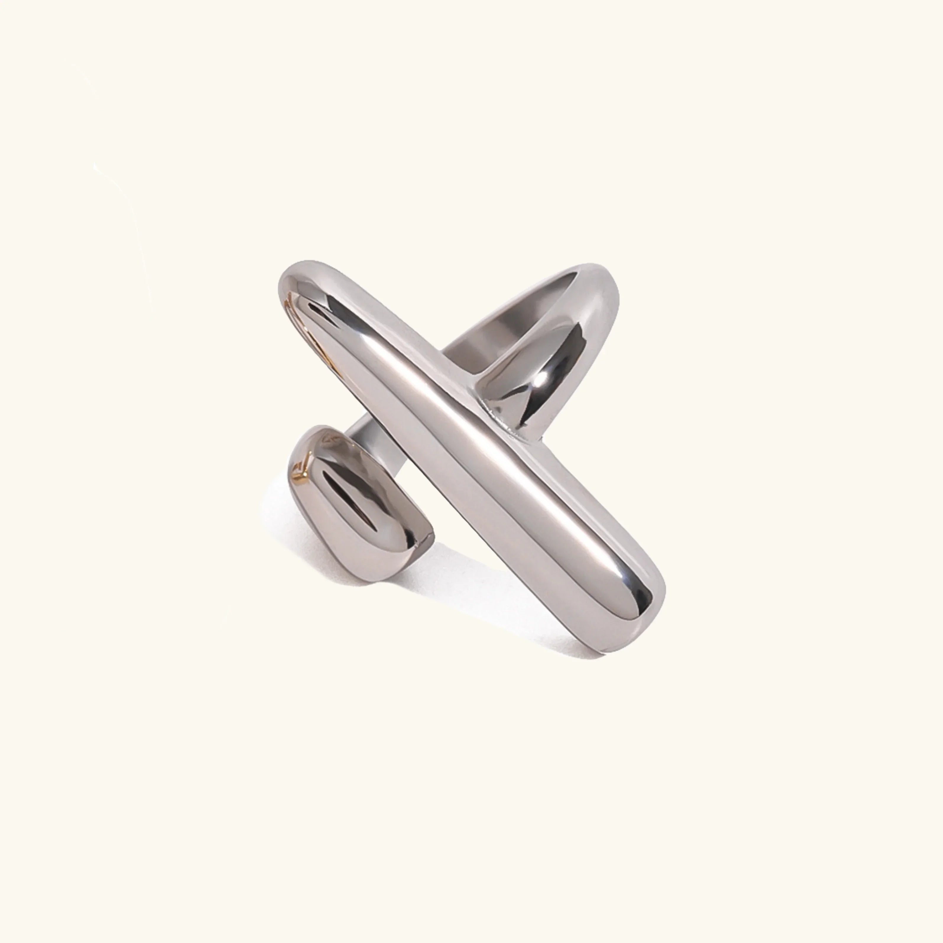 Seoul Contemporary Gold Ring