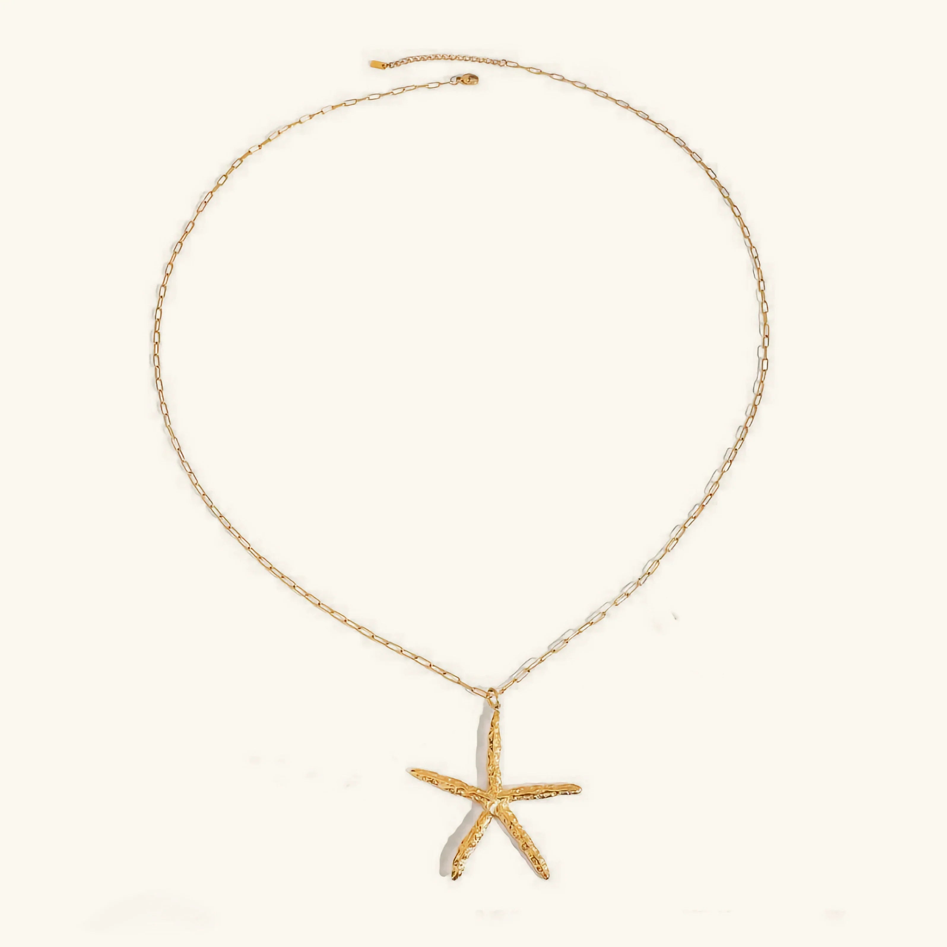 Thalia Gold Starfish Necklace