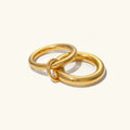 Munich Stacked Gold Ring