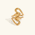 Cordoba Abstract Gold Ring
