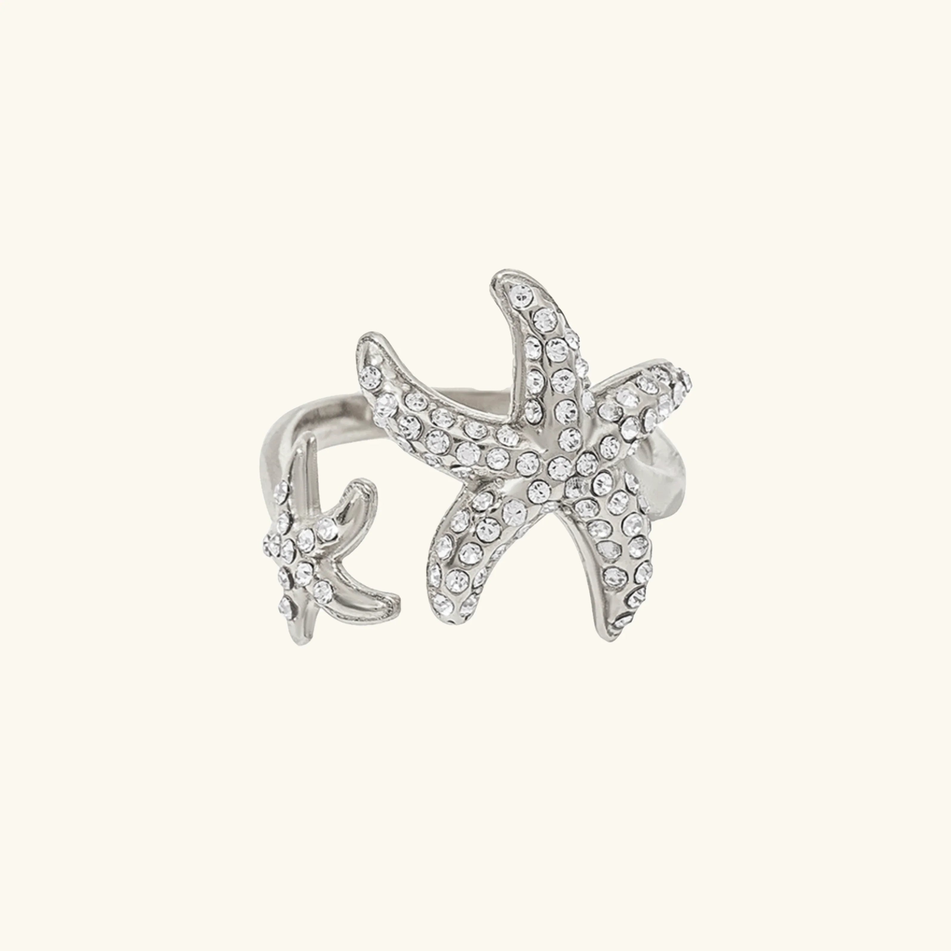 Male Starfish Diamond Ring