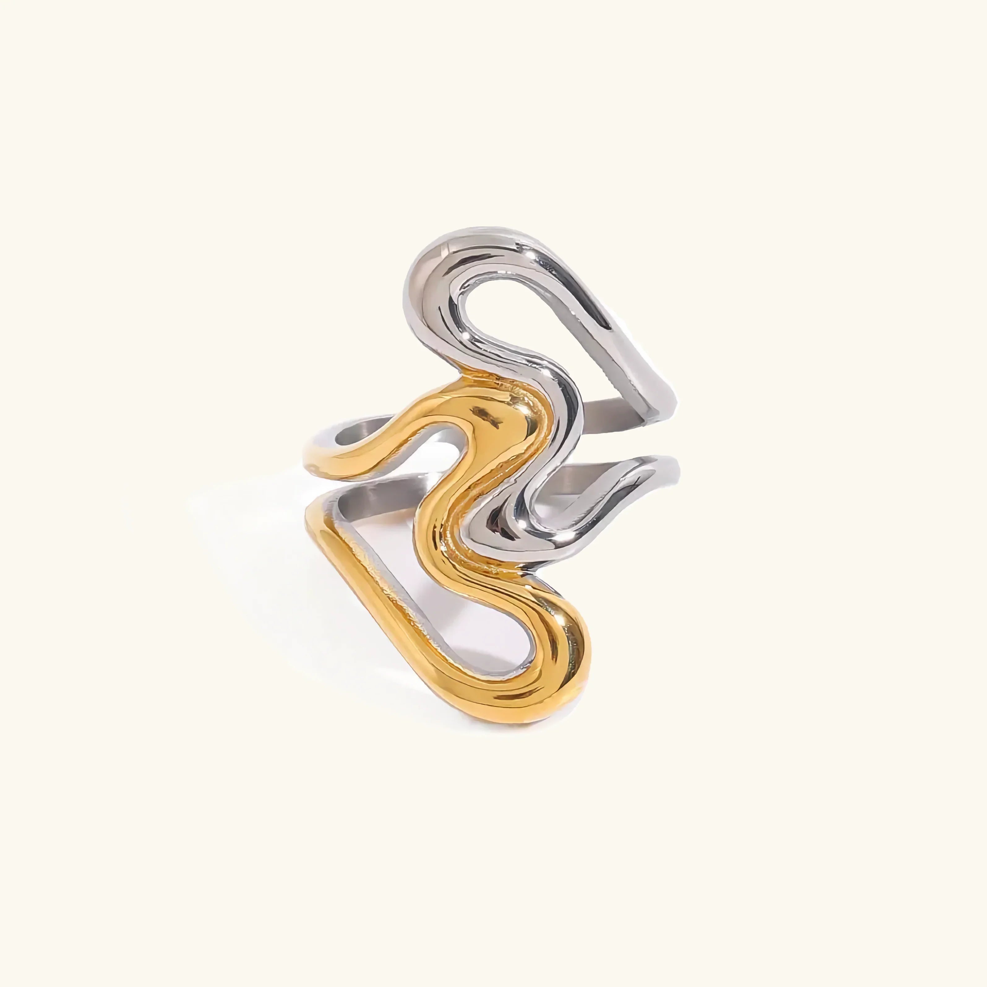 Cordoba Abstract Gold Ring
