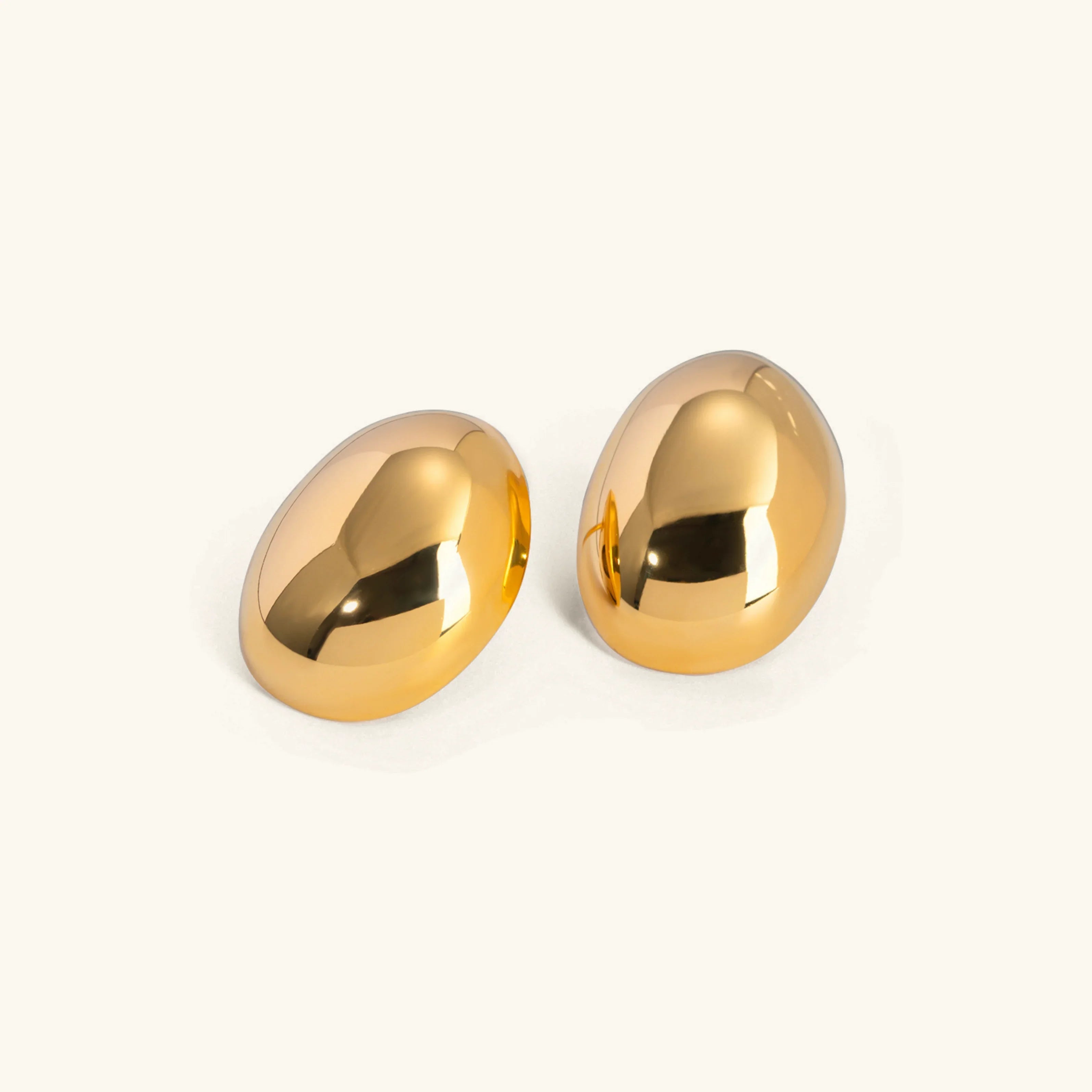 Dream Gold Bean Earrings