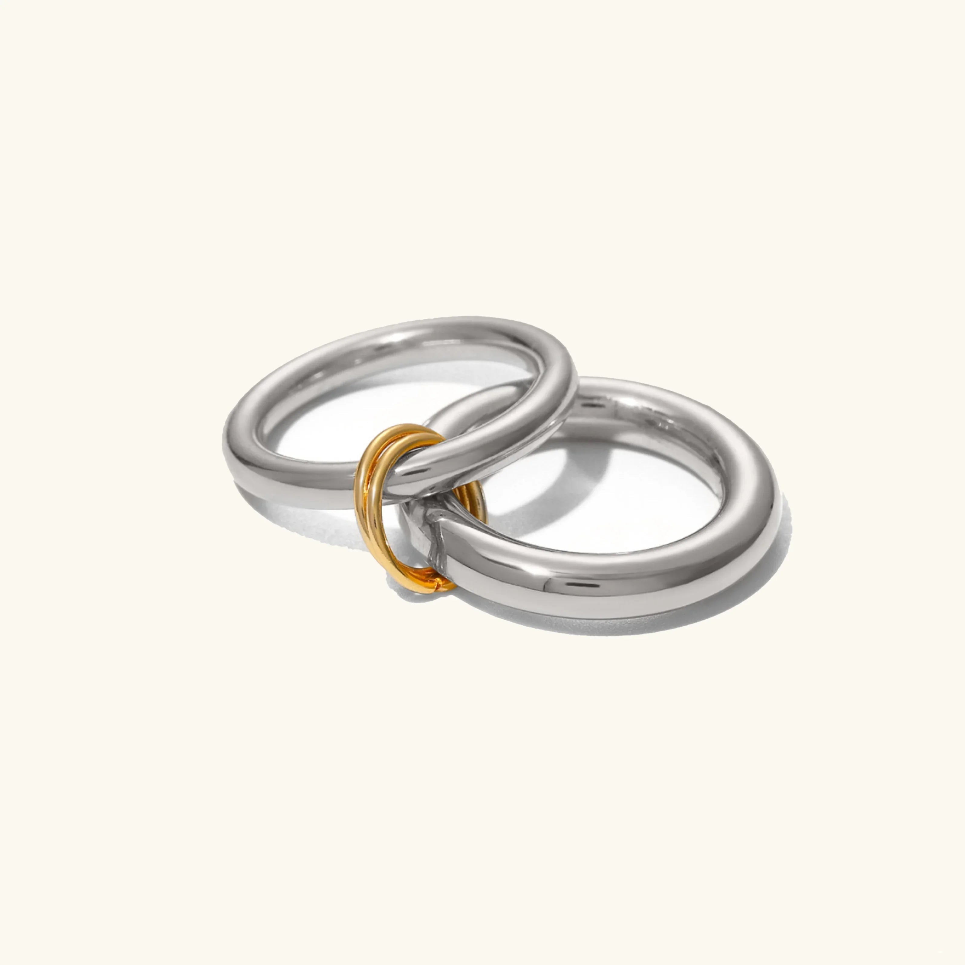 Munich Stacked Gold Ring