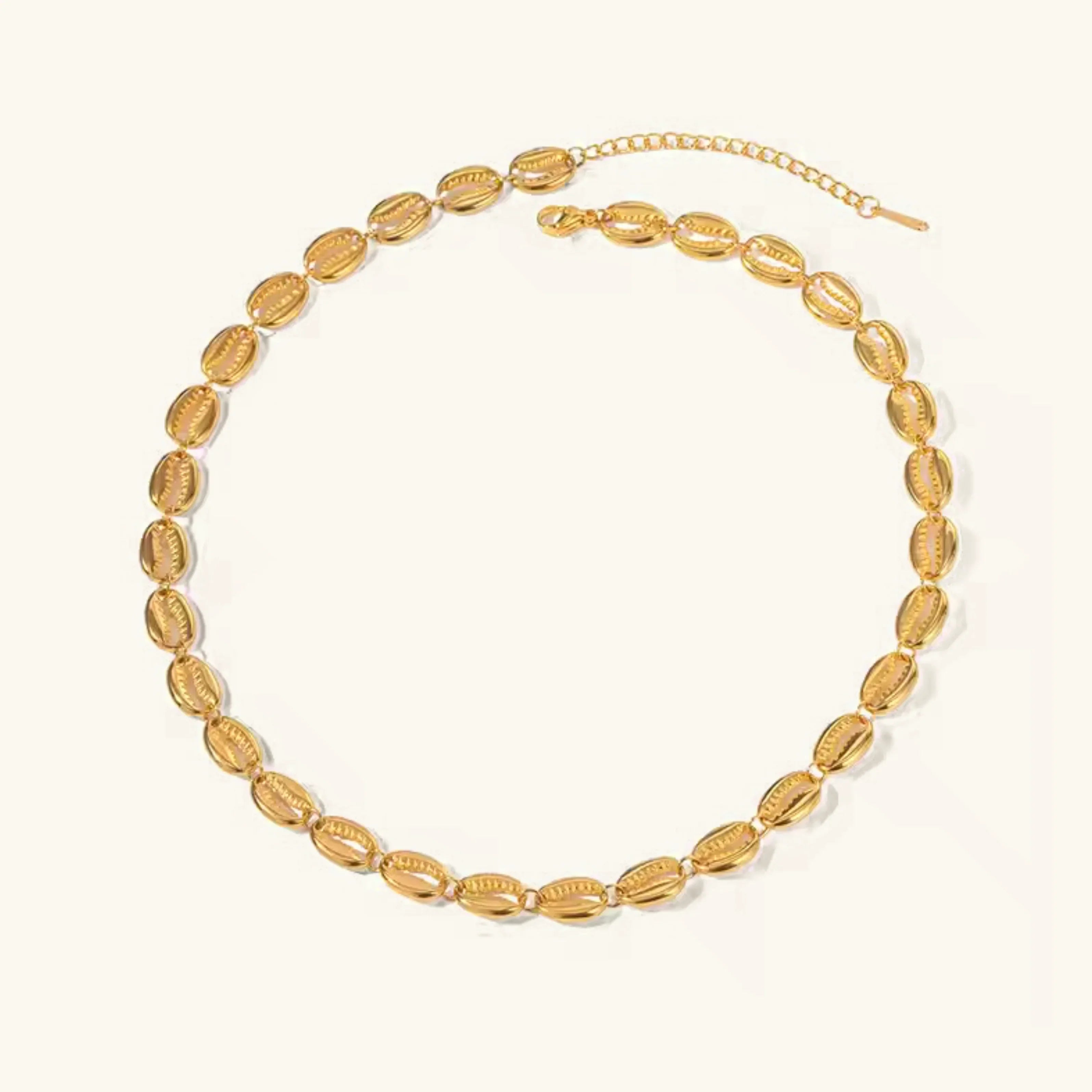 Demeter Gold Seashell Necklace
