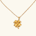 Sigyn Clover Gold Necklace
