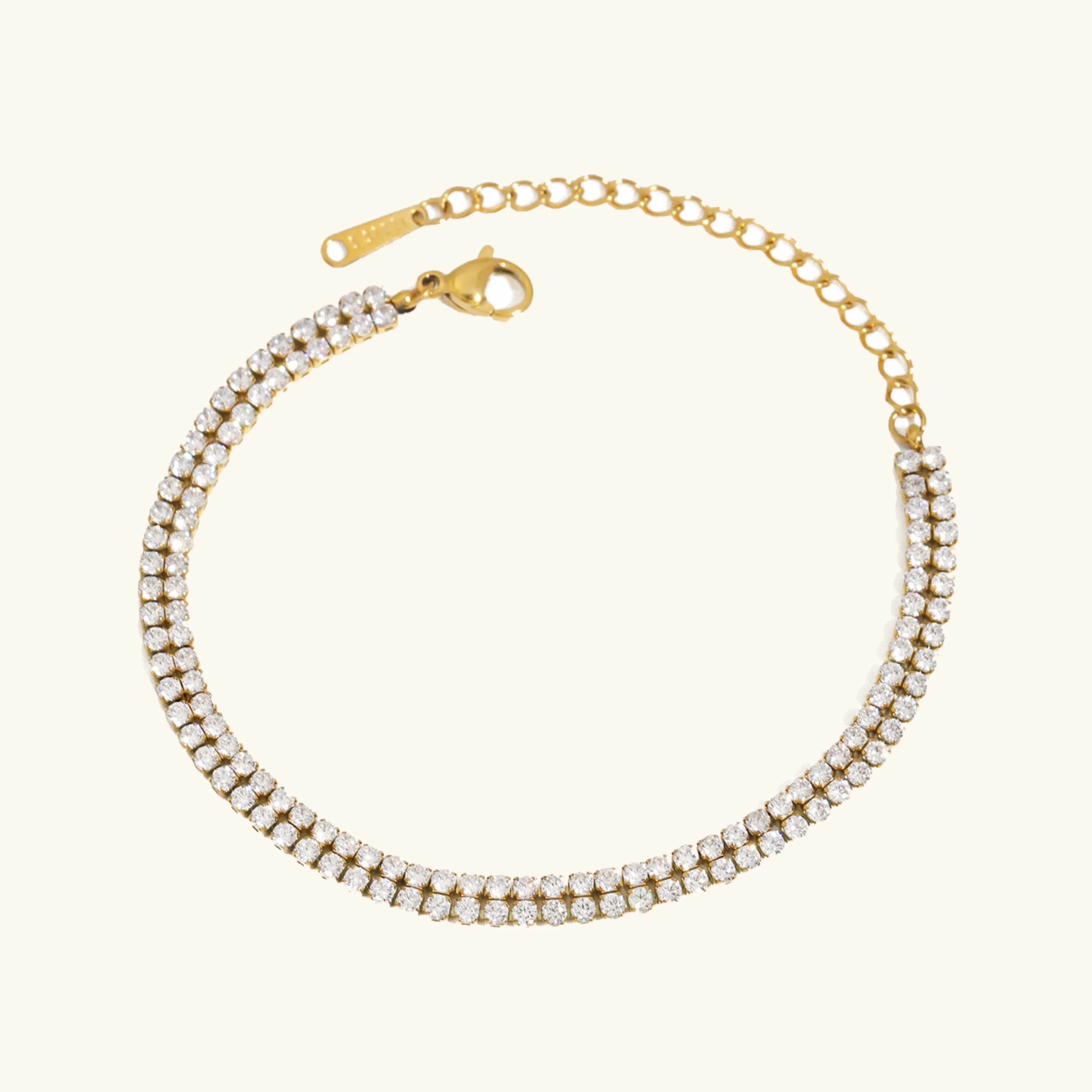 Isabella Double Tennis Bracelet