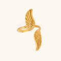 Los Angeles Gold Wing Ring