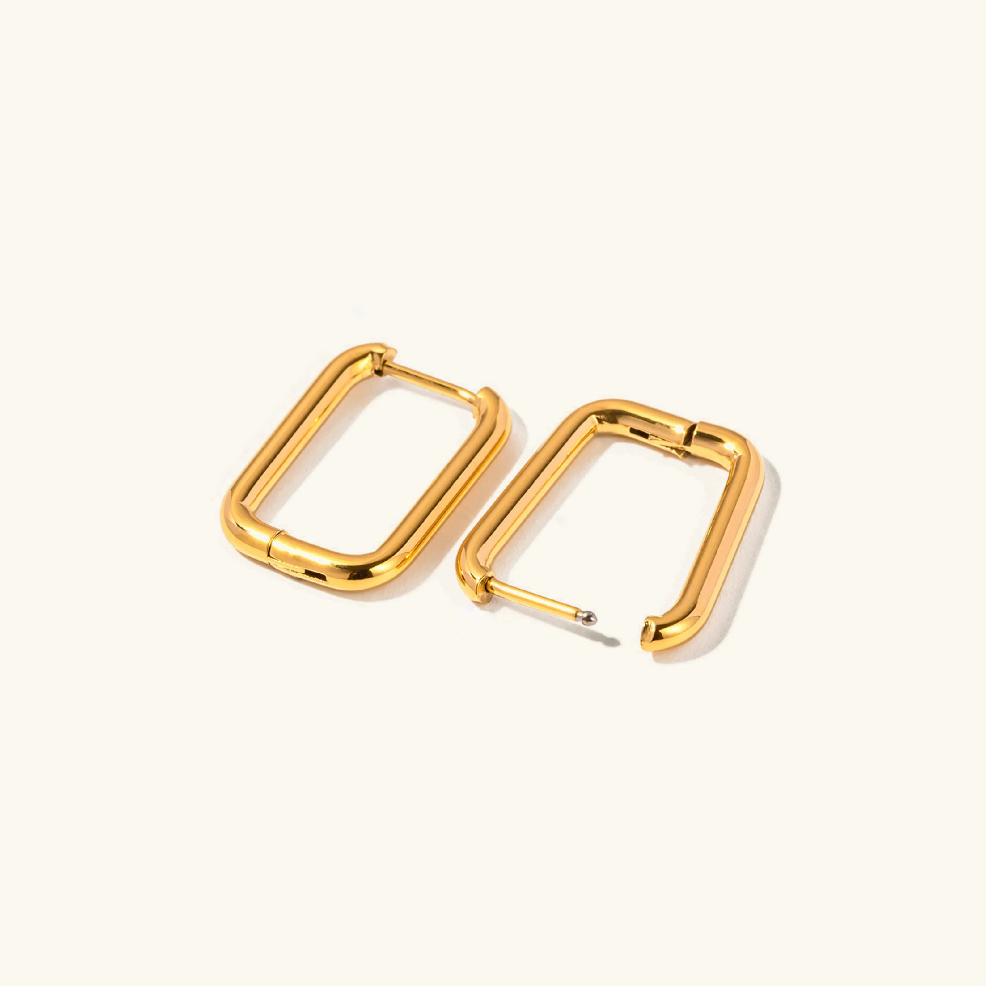 Shine Gold U Hoops