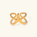 Sydney Gold Starfish Ring