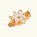 Daisy Pearl Hair Clip