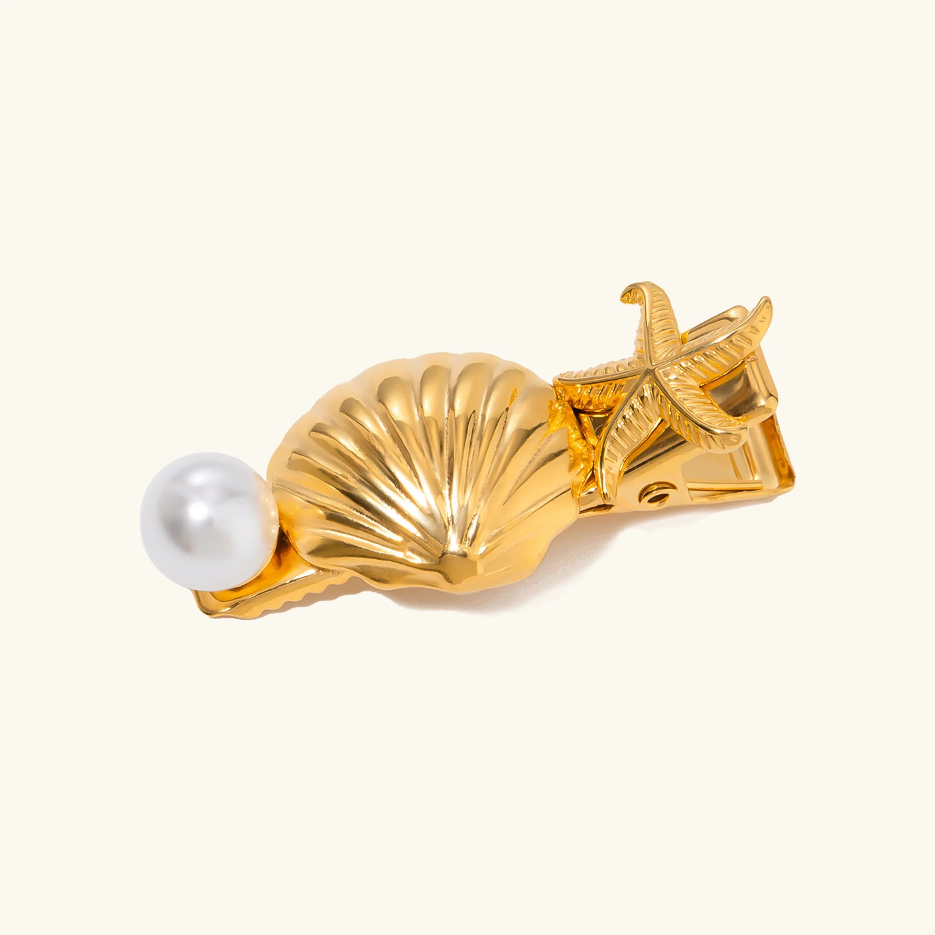 Amaryllis Treasures Gold Hair Clip