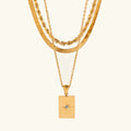 Passi Layered Gold Necklace